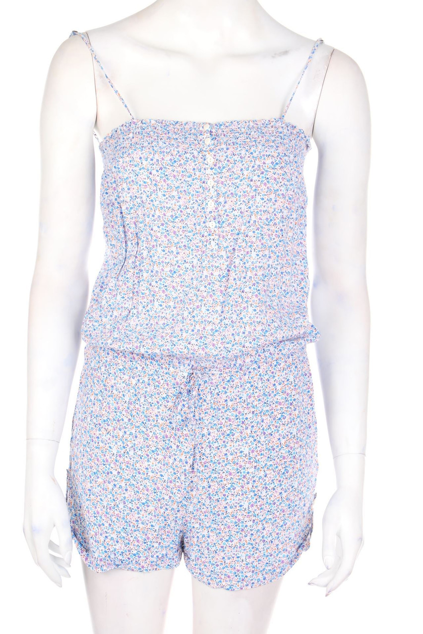 H&M DIVIDED - Playsuit mit floralem Muster - D 38