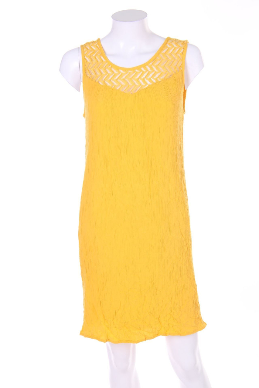 No Label - Dress with Lace Insert - D 36