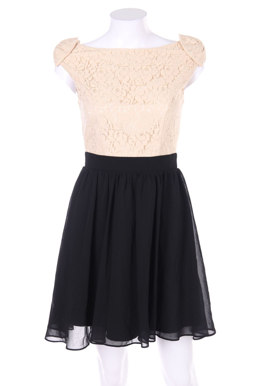 LITTLE MISTRESS LONDON - Cocktail Dress with Lace - D 34