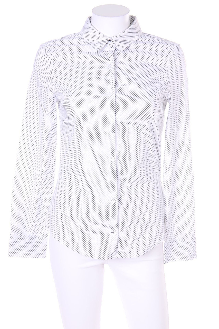 ZARA - Hemd-Bluse mit Pünktchen - S