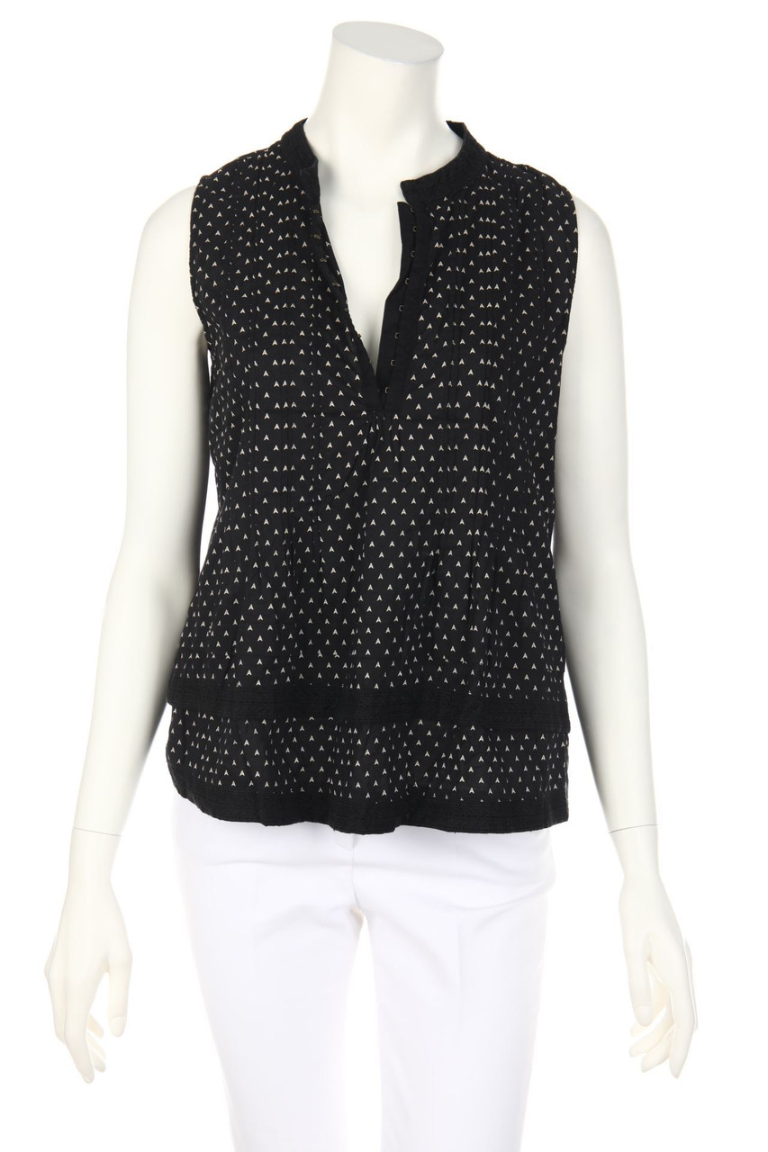 SCOTCH & SODA - Tunic-Blouse Top with Pin-tucks - S