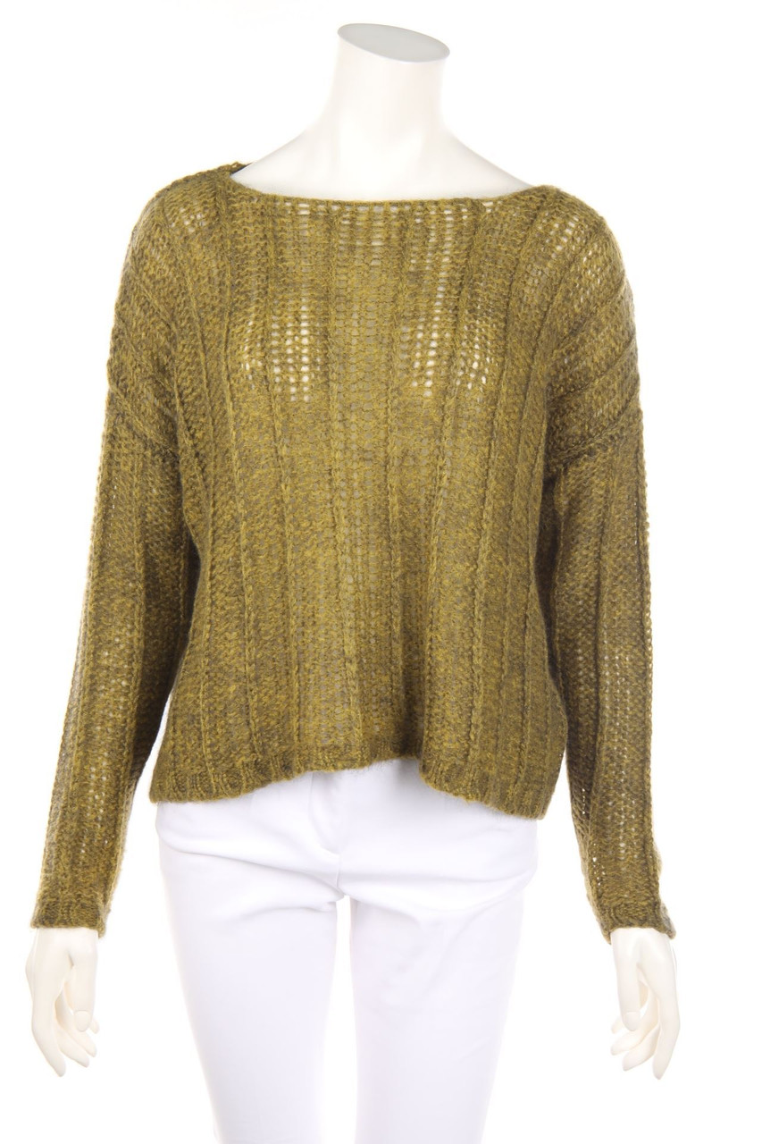 LA FÉE MARABOUTÉE - Oversize-Boatneck Pullover with Overcut Shoulder - D 32