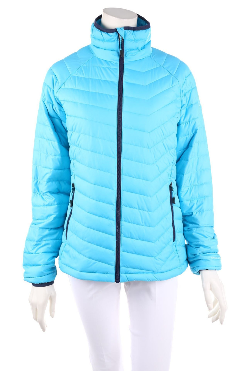 Columbia - wattierte Jacke mit Logo-Stickerei - M