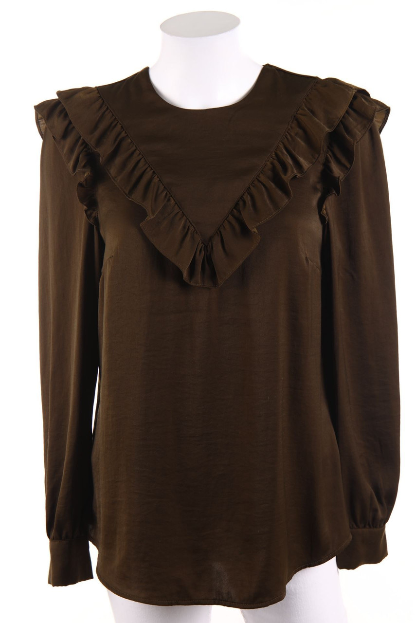 H&M - Volant-Bluse - D 38