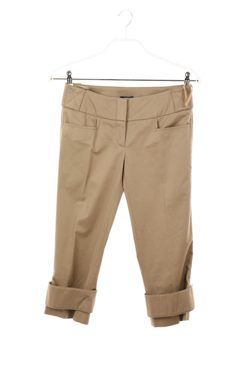 BOSS HUGO BOSS - Cropped-Hose mit Riegeln - D 36