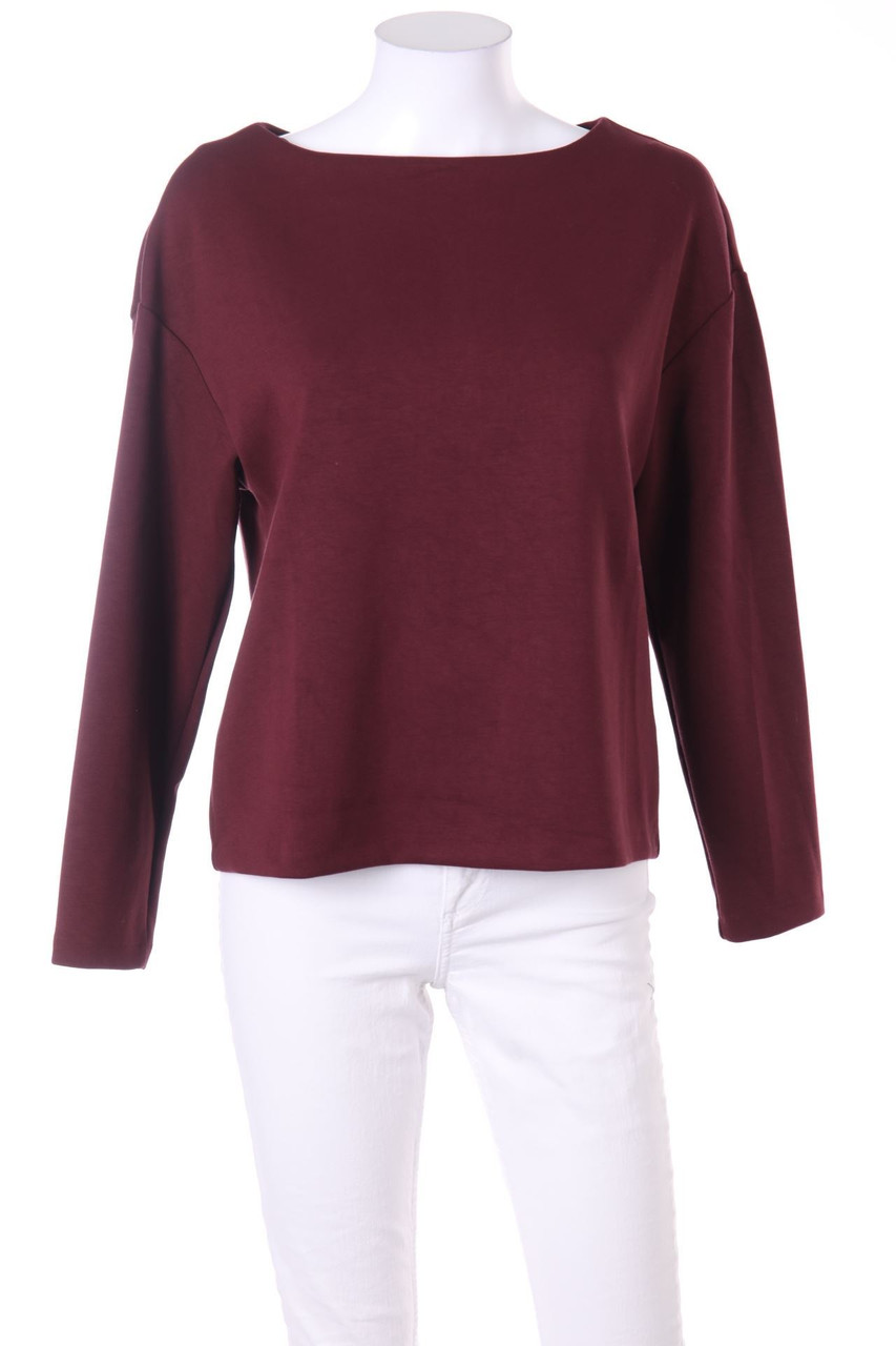 H&M - Bluse aus Jersey mit überschnittener Schulter - XS