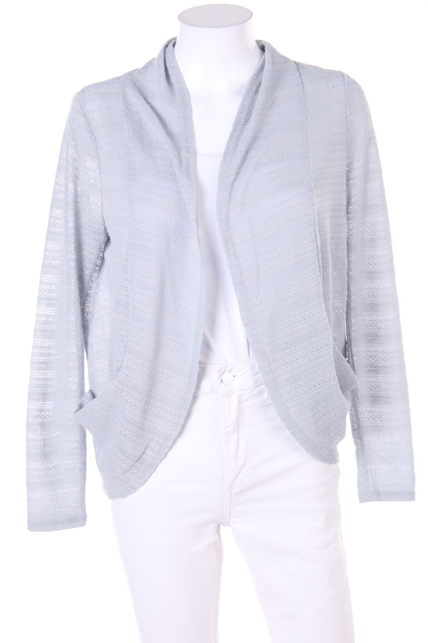 OASIS - Cardigan mit Lochstrick-Details - S