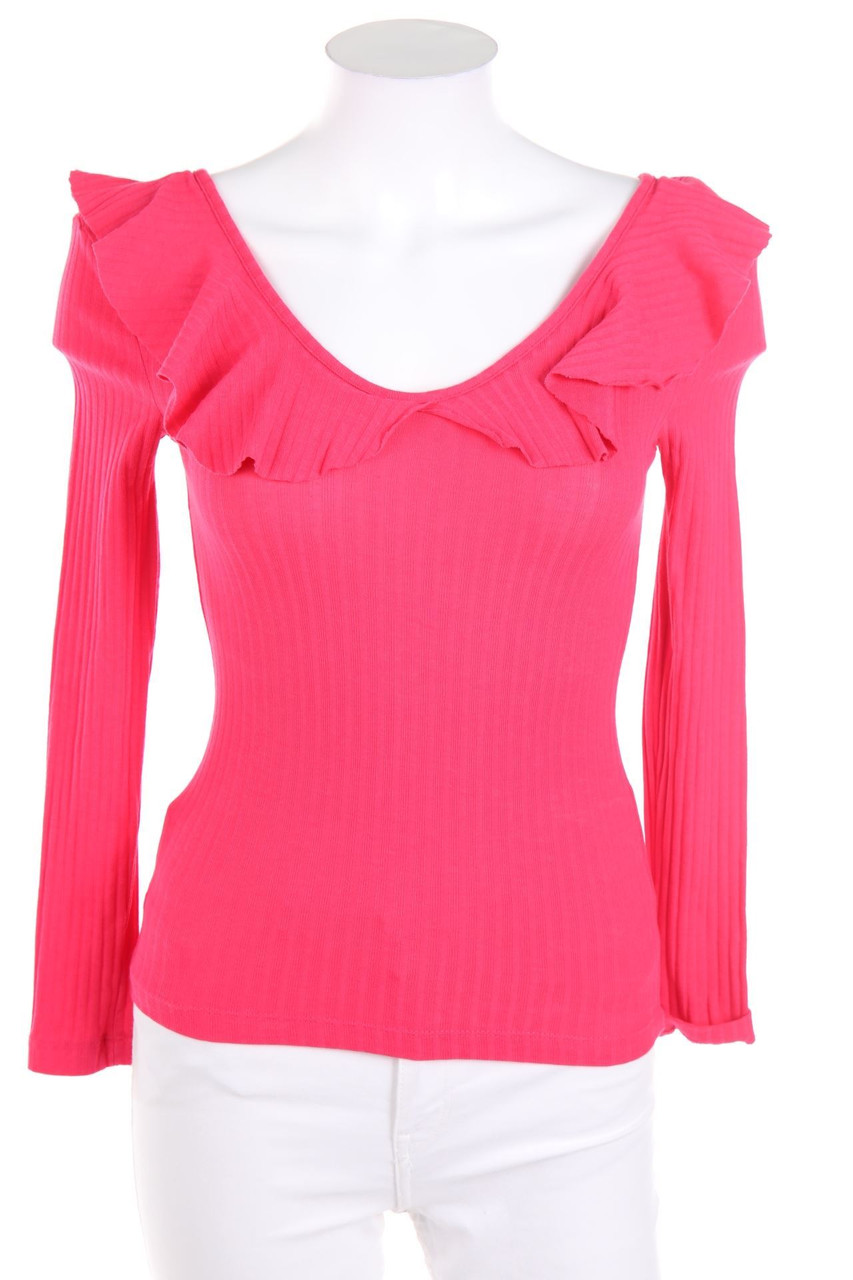 CLOCKHOUSE by C&A - Longsleeve-Shirt mit Volants - XS