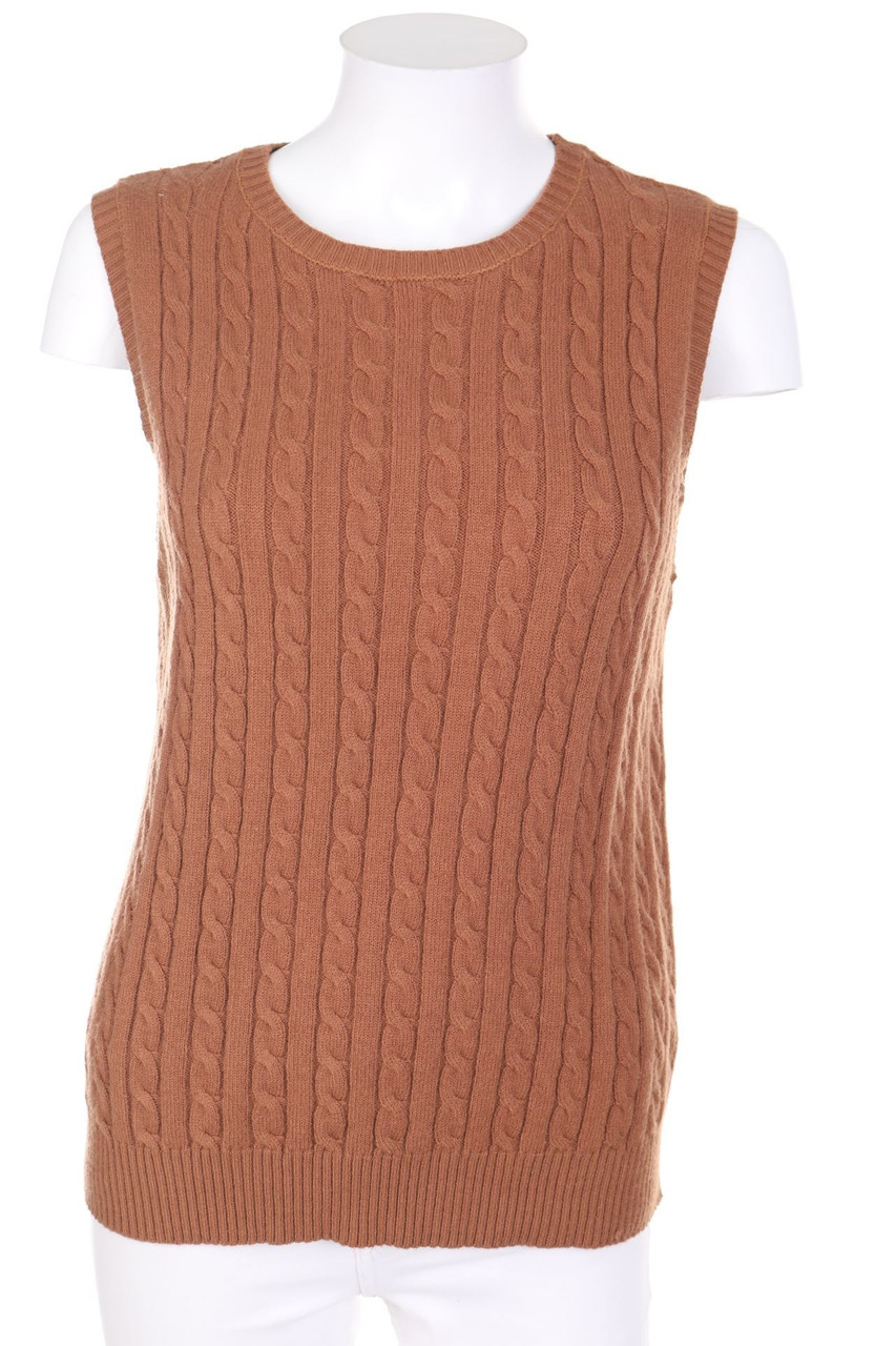 Chicorée - Sweater Vest, Cable-Knit - M