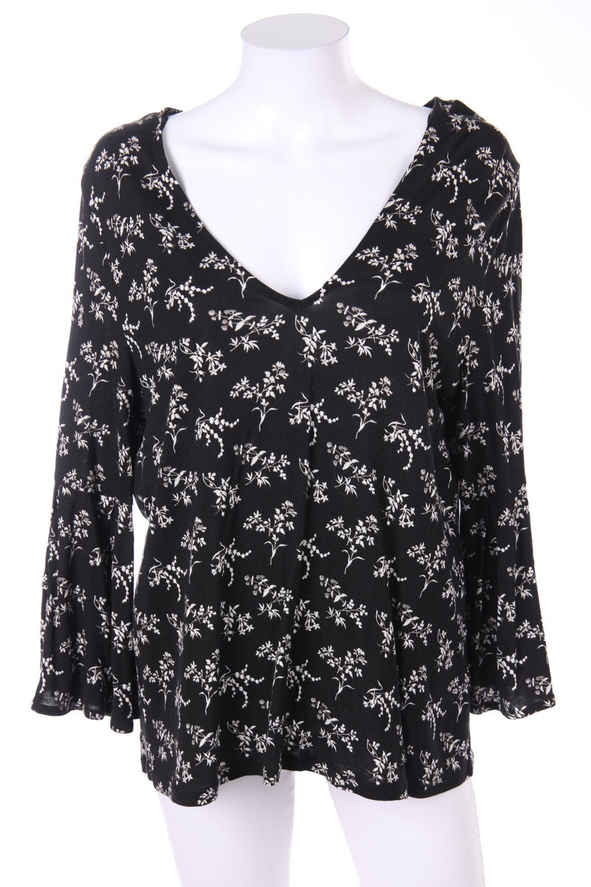 H&M - Shirt mit floralem Muster - M