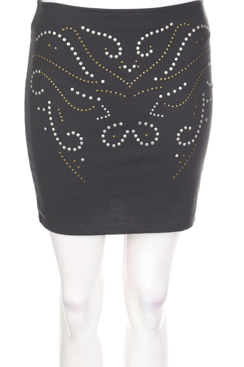 CLOCKHOUSE by C&A - Minirock aus Jersey mit Applikationen - M