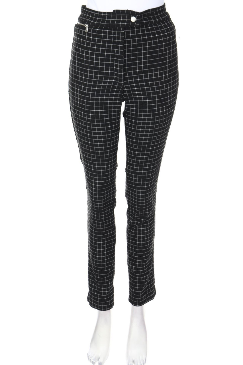 H&M - Hose mit Karo-Muster - D 36