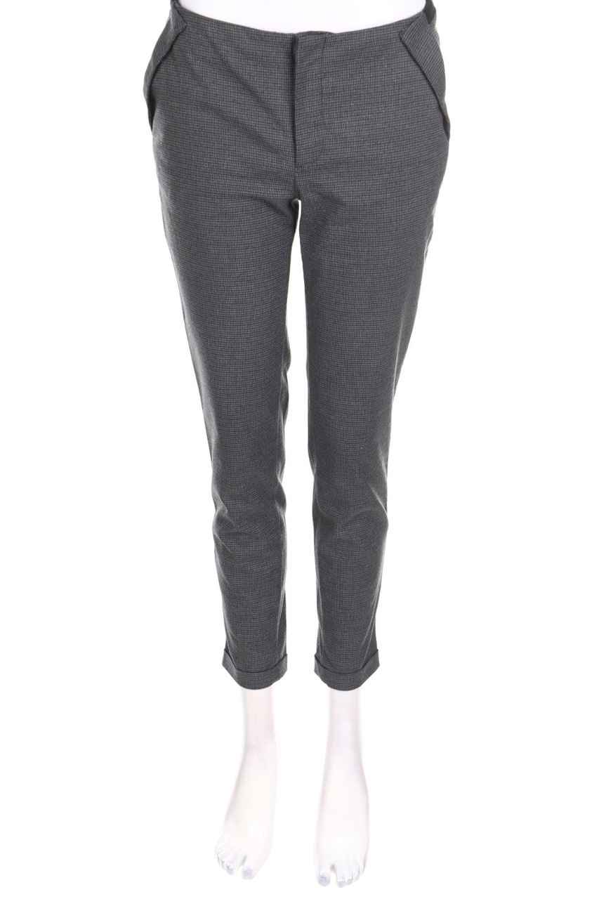 ZARA - Hose mit Hahnentritt-Muster - D 36