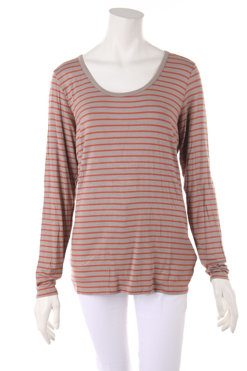 BOGNER JEANS - Longsleeve-Shirt mit Streifen - D 40