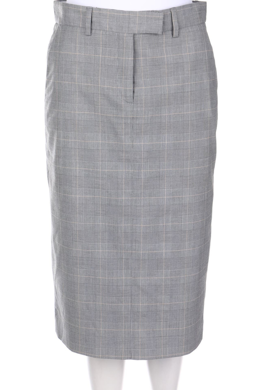 Calvin Klein - Midi Skirt, Checked - D 36