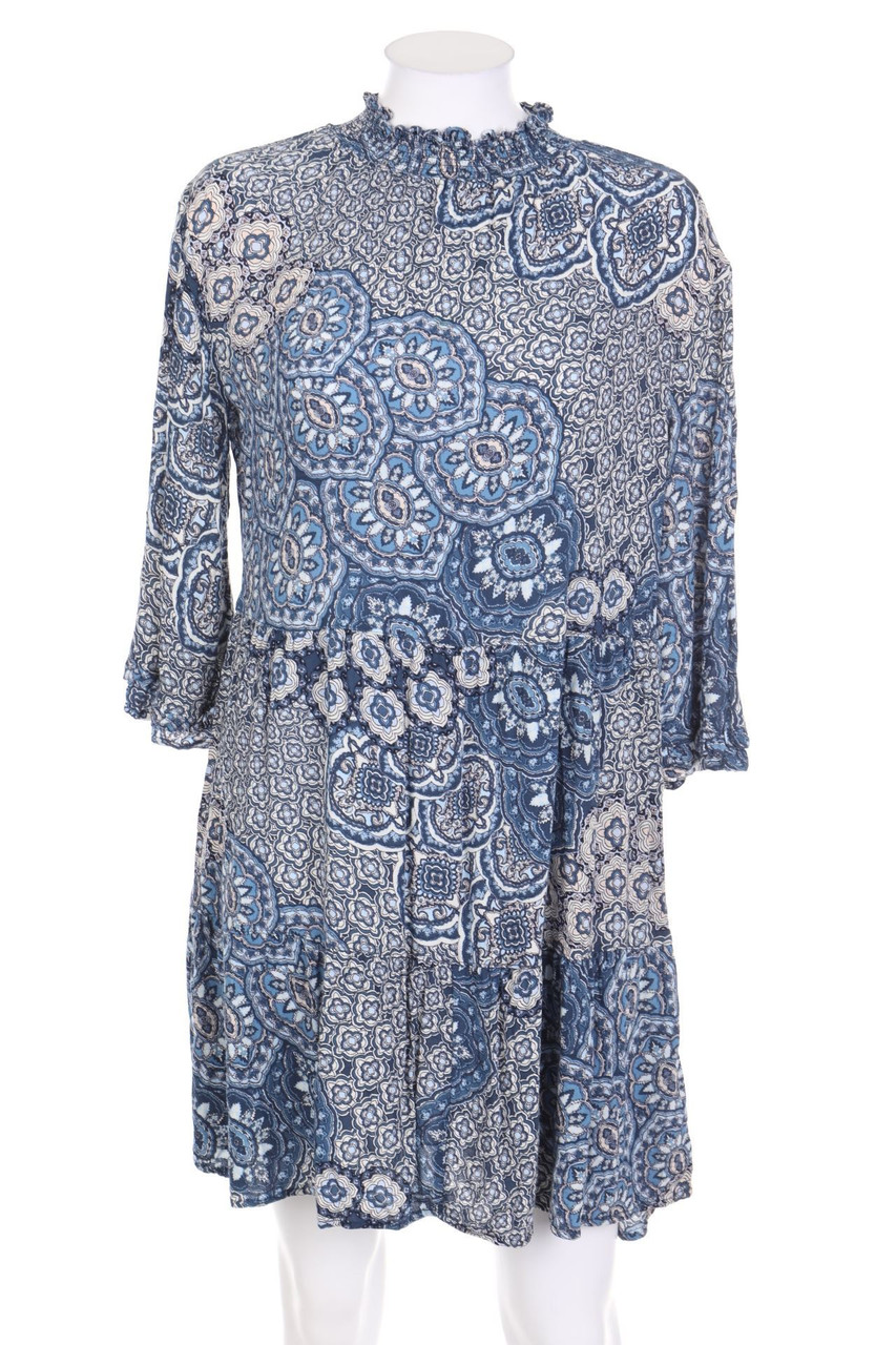 H&M LOGG - Minikleid mit floralem Muster - D 34