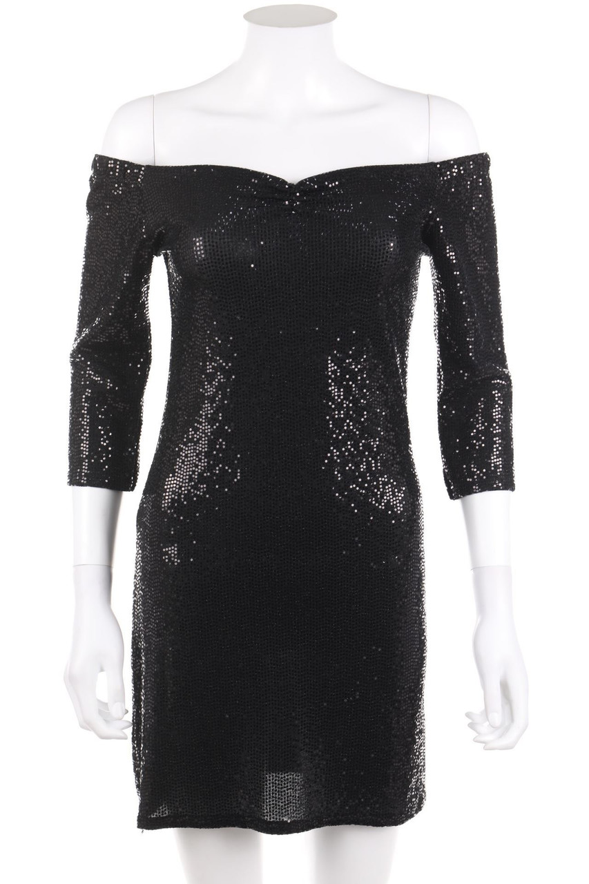 naturalmente - Mini-Party-Kleid mit Pailletten - D 34-36