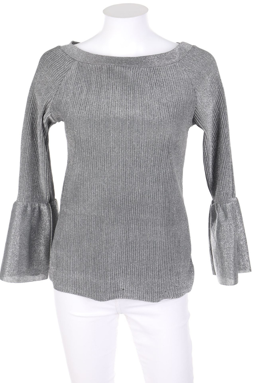 SECONDHAND - Plissé-Longsleeve-Shirt - M