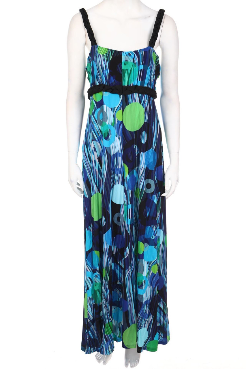 NICOWA - Maxi Dress, Jersey with Print - D 44