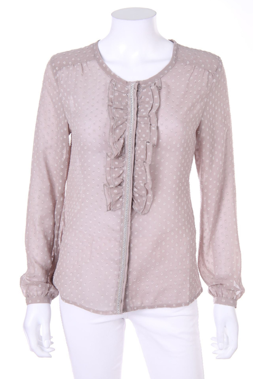 TRAMONTANA - Blouse with Jewelry Stones - S