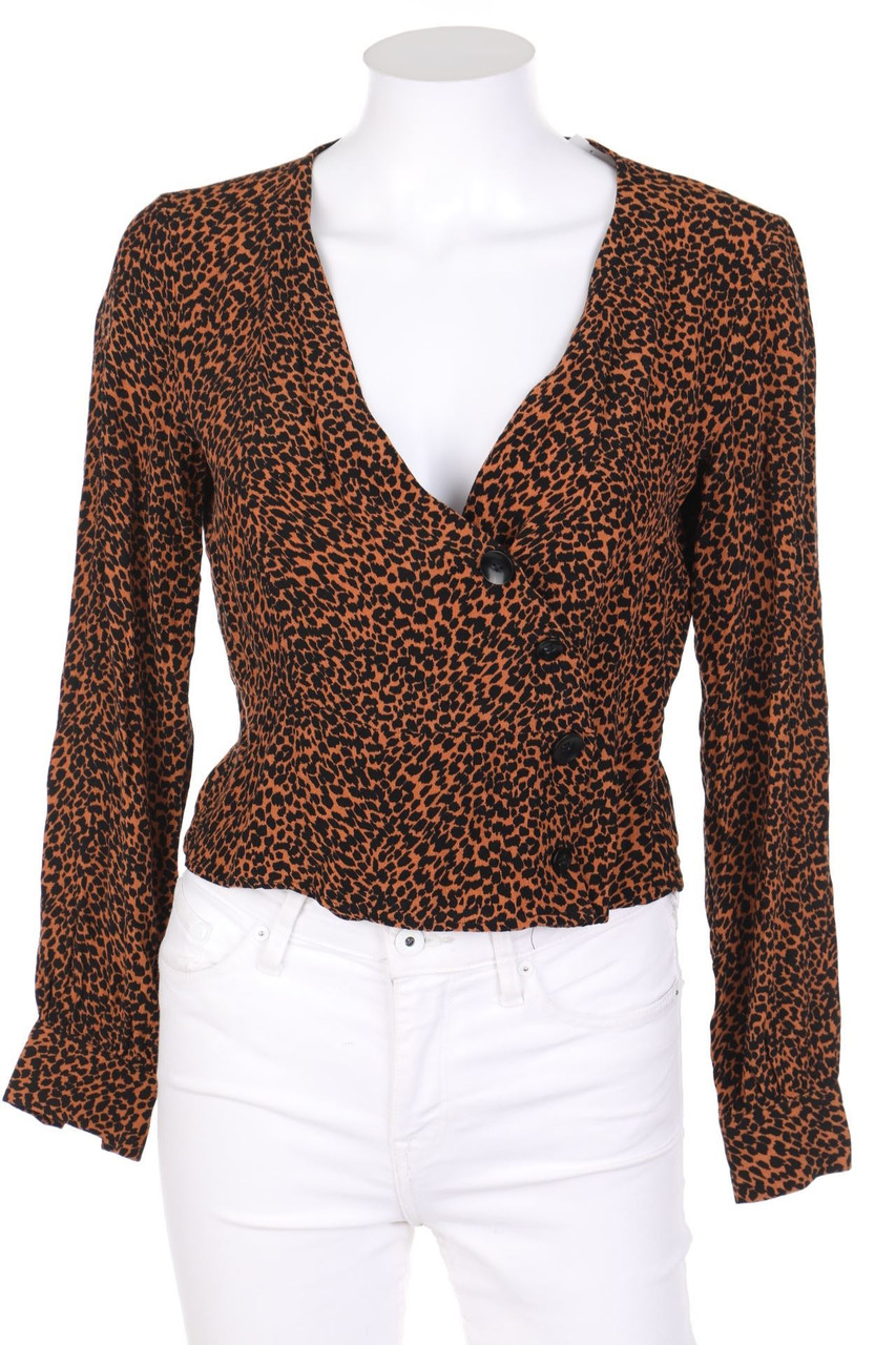 Bershka - Blouse with Asymmetrical Cut - S