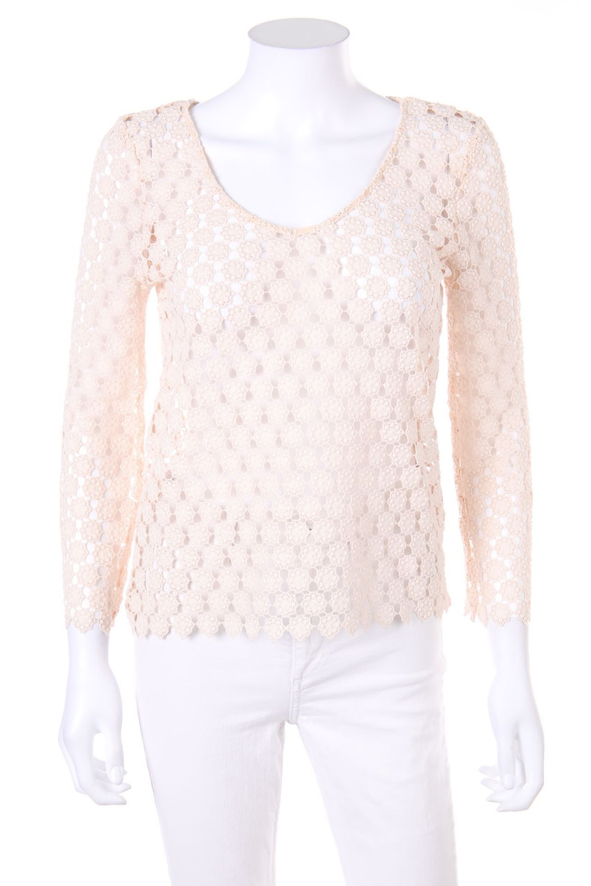HALLHUBER - Boho-Shirt, Lace - XS