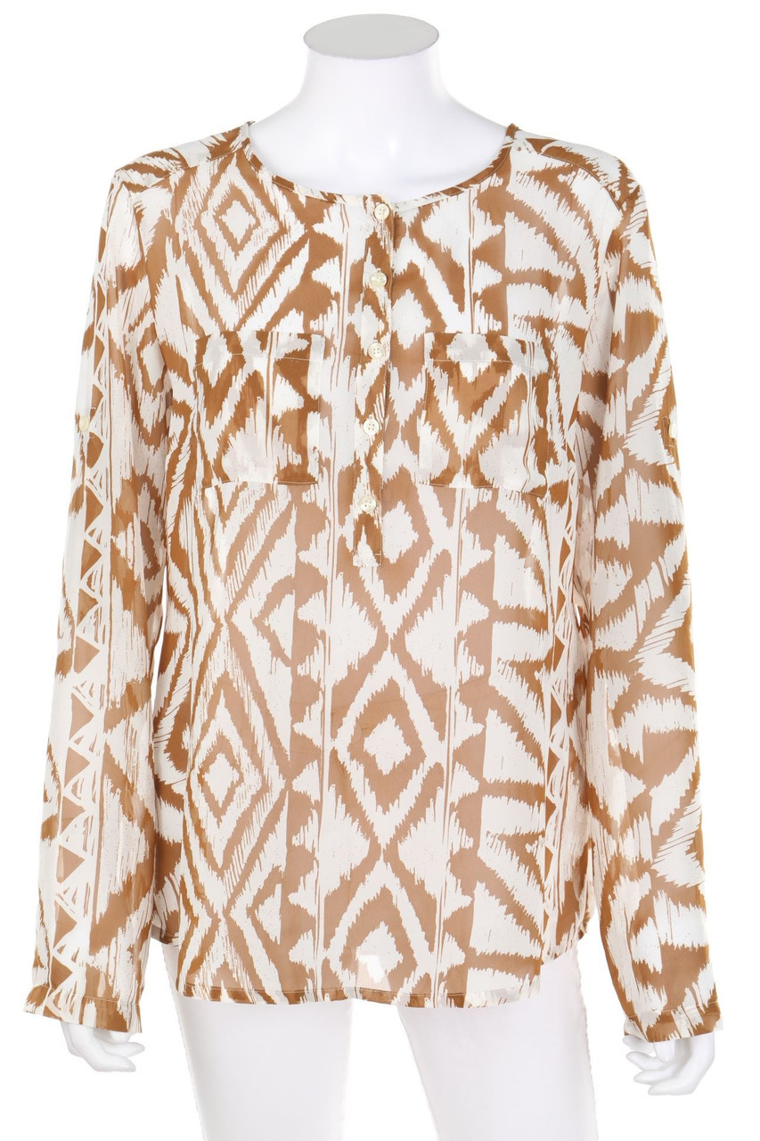 s.Oliver SELECTION - Blouse with Ethno Print - D 40