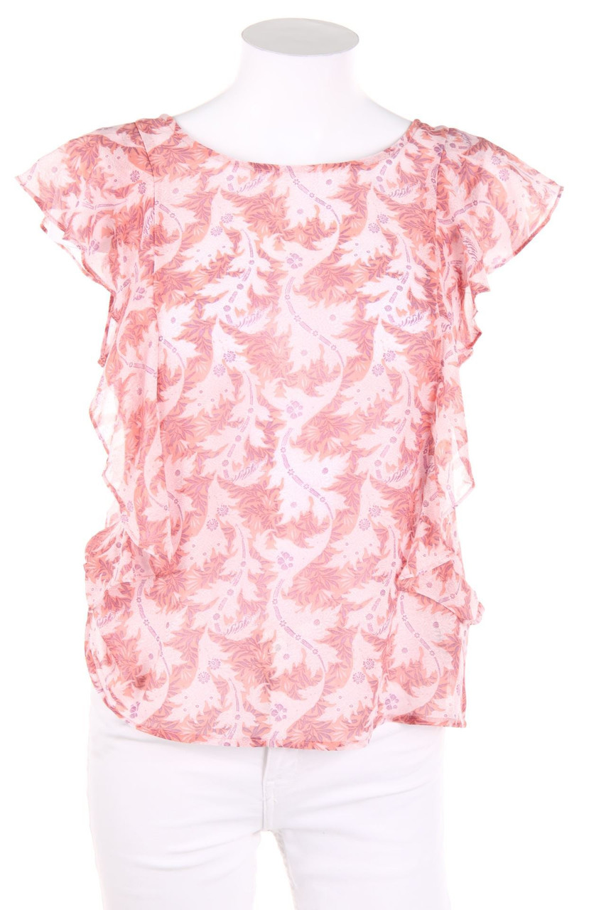 TALLY WEiJL - Ruffled Blouse with Pattern - D 40