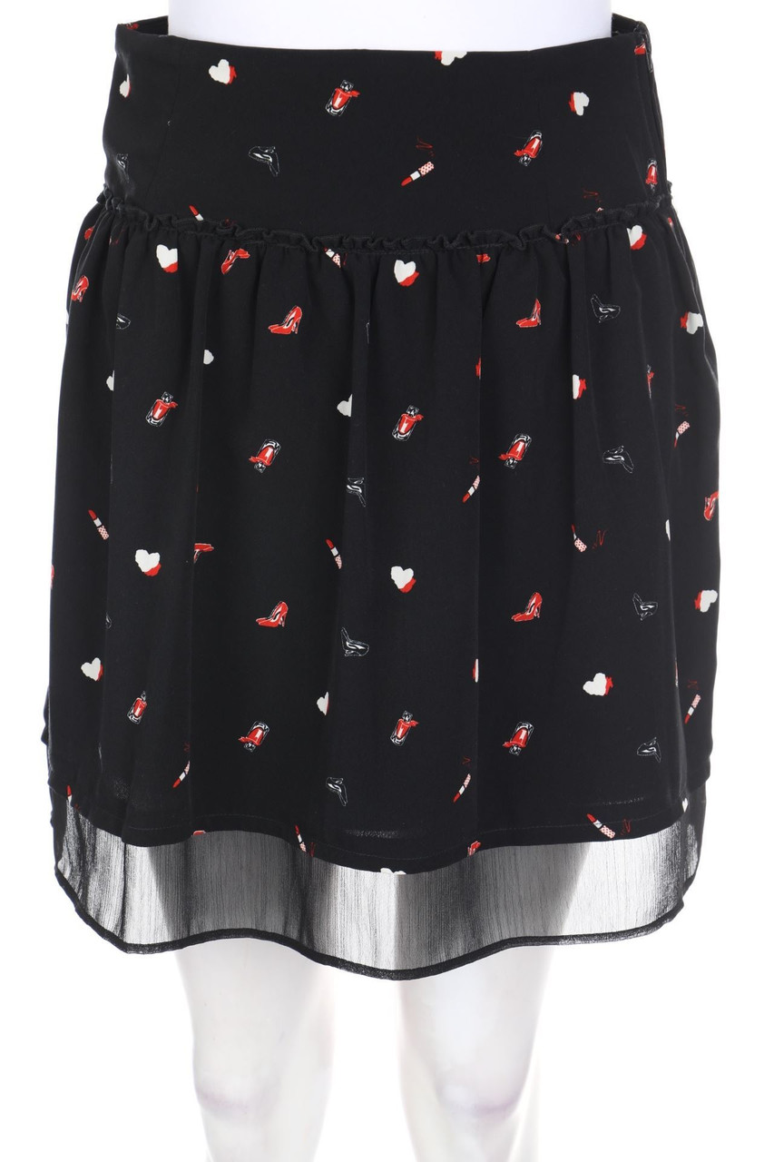 NAF NAF - Minirock mit Rüschen - D 32