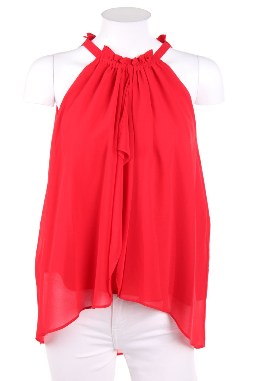 ICONIC - Blouse Top with Ruffles - D 40