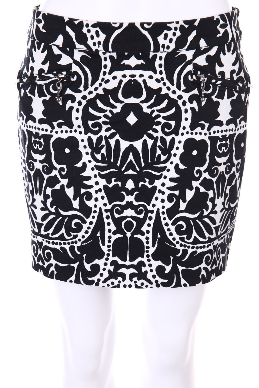 H&M - Minirock mit floralem Muster - D 38