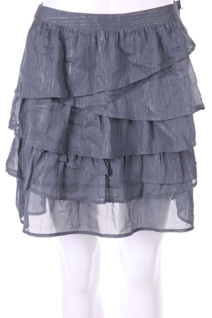 H&M - Minirock mit Metallic-Effekt - D 36