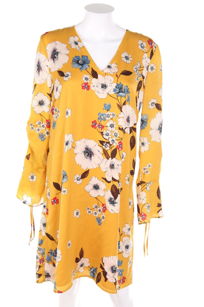 HALLHUBER - Satin dress with Flower Print - D 40