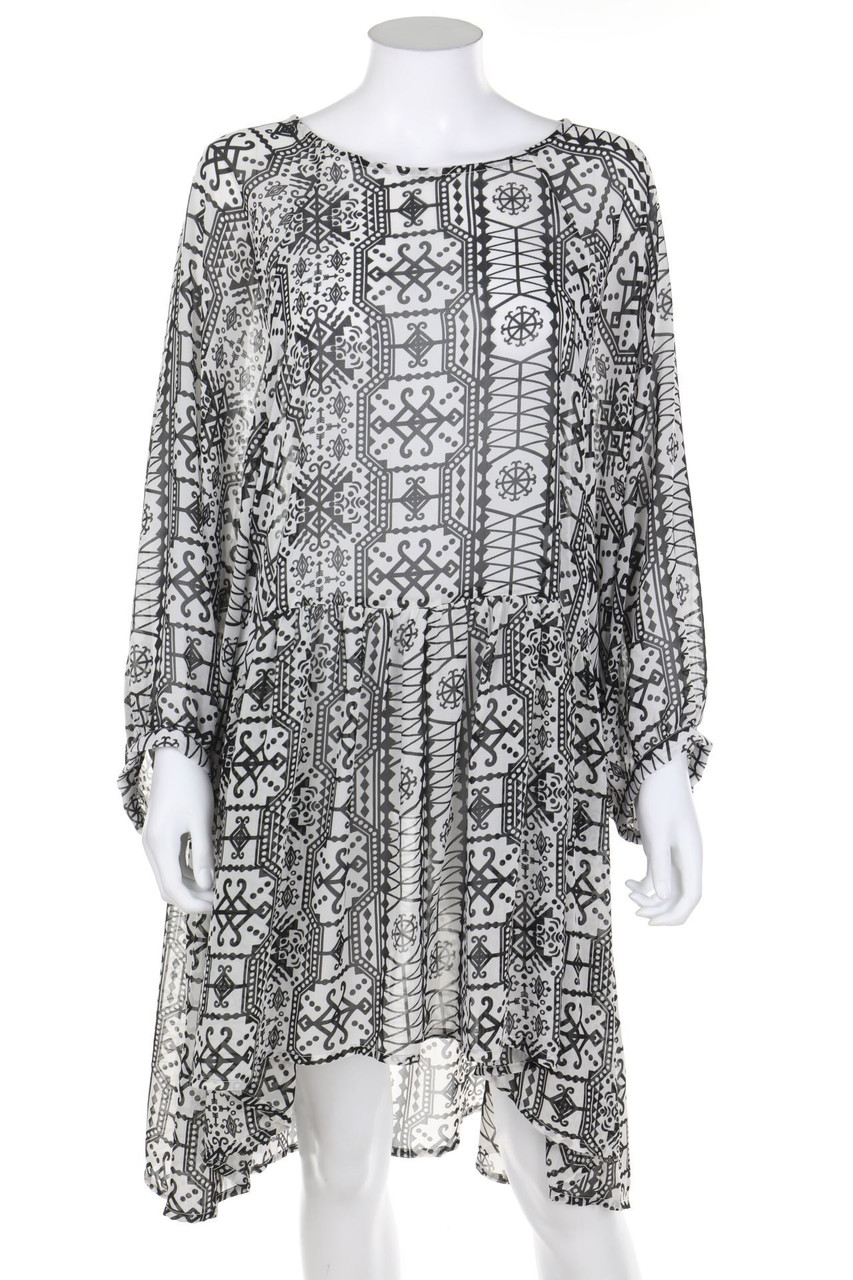 NA-KD - Dress with Ethno Print - L