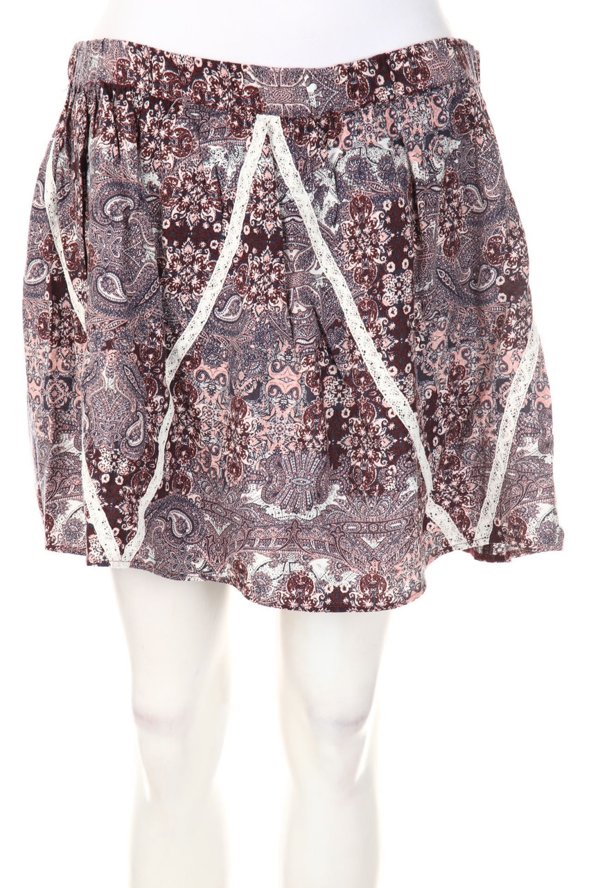 CLOCKHOUSE Elements Collection - Minirock mit floralem Muster - D 42