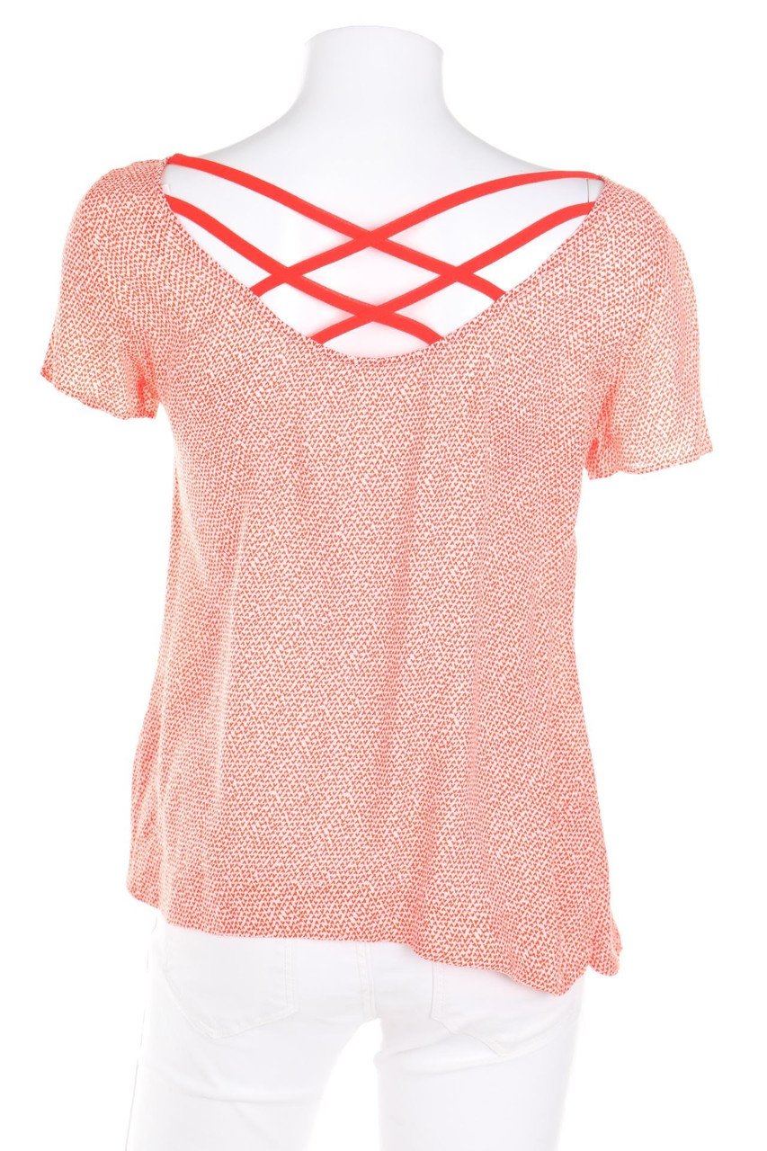 No Label - Shortsleeve-Shirt with Lacing - D 38