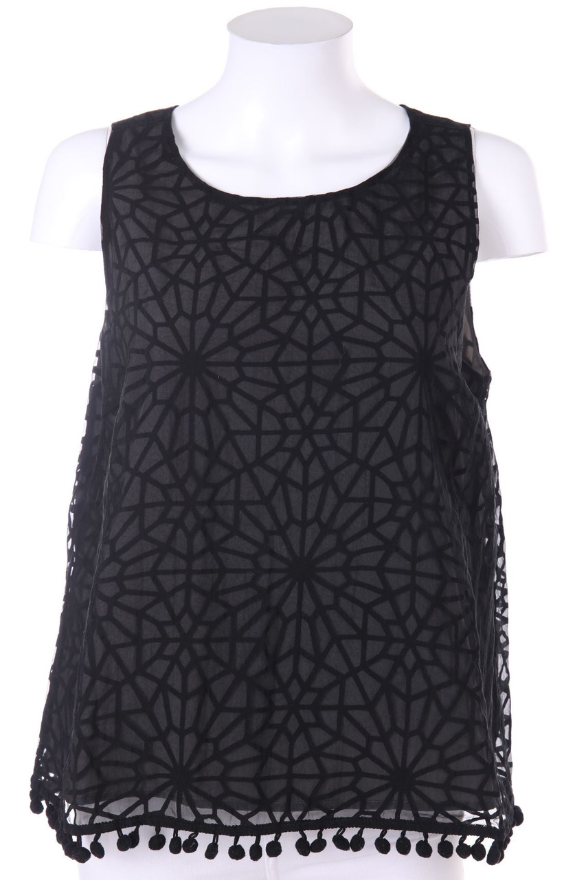 TREND - Blouse Top with Geo Pattern - D 38