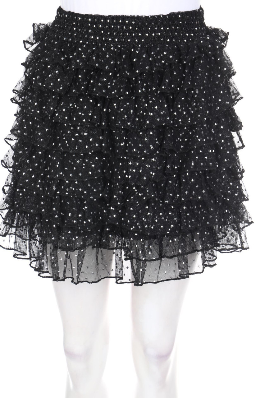 CLOCKHOUSE by C&A - Volants-Minirock im Layer Look - D 36