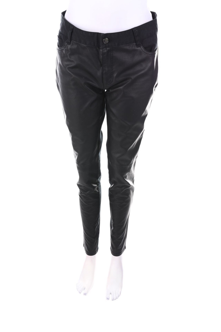 MICHAEL MICHAEL KORS - skinny jeans with Faux Leather Details - D 38