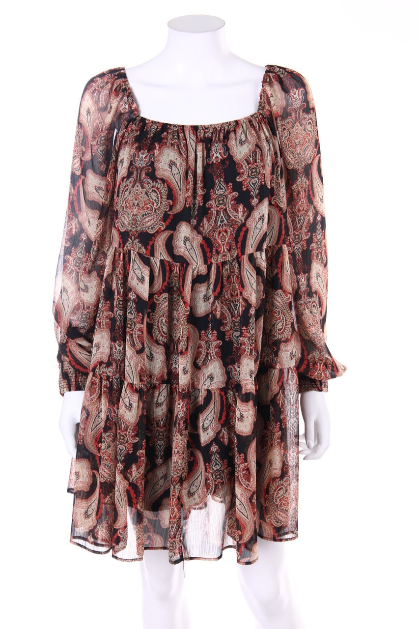 promod - Minikleid mit Paisley-Print - D 36