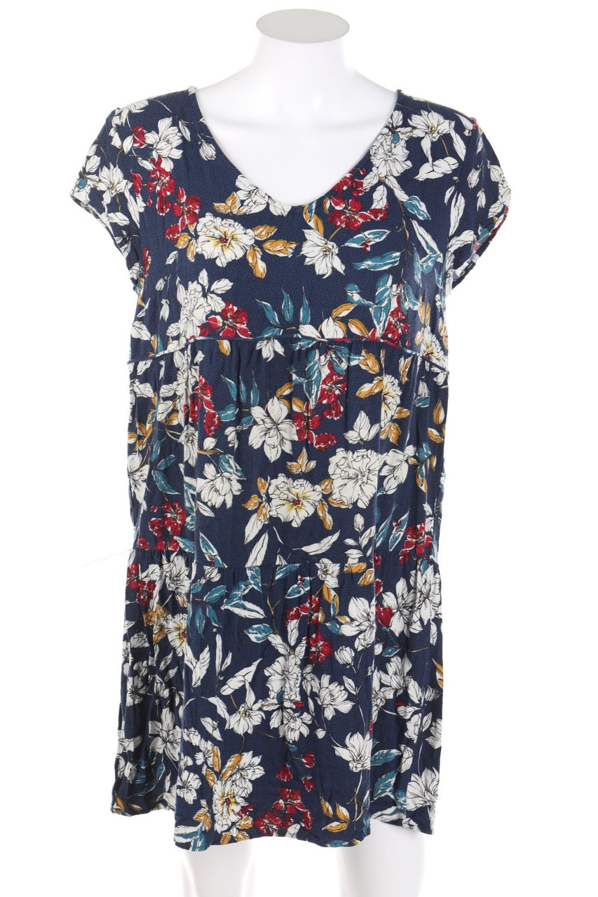 promod - Kleid mit Blumen-Print - L
