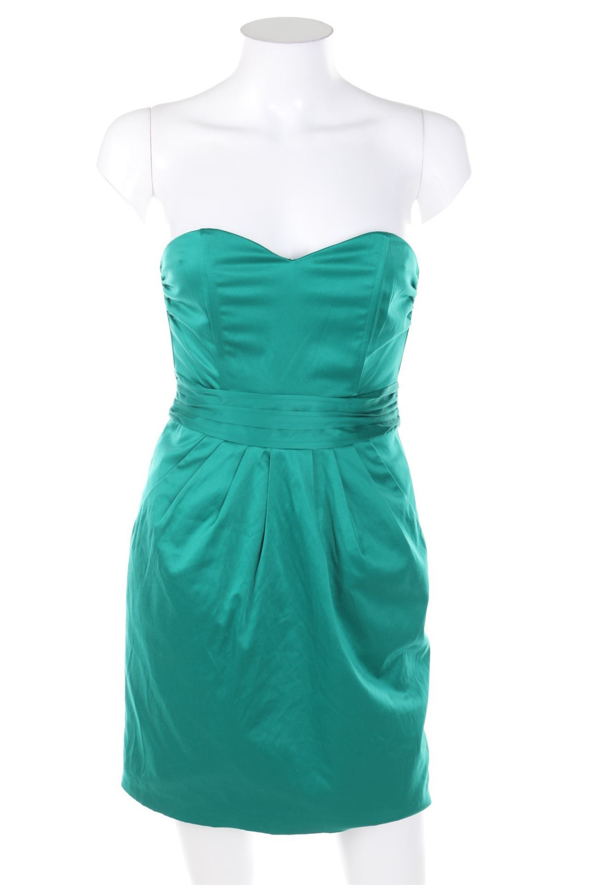 H&M - Bandeau-Party-Kleid aus Satin - D 34