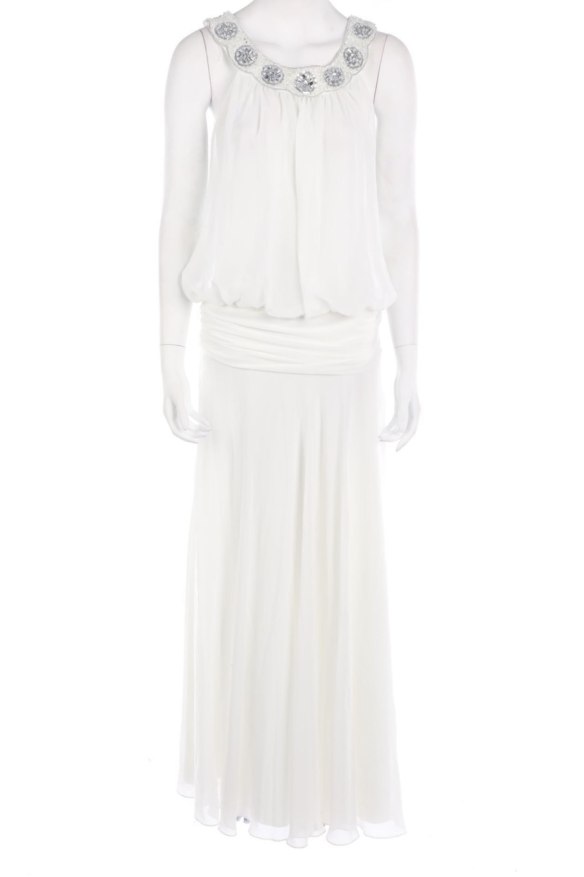 APART - Evening Gown with Pearls - L