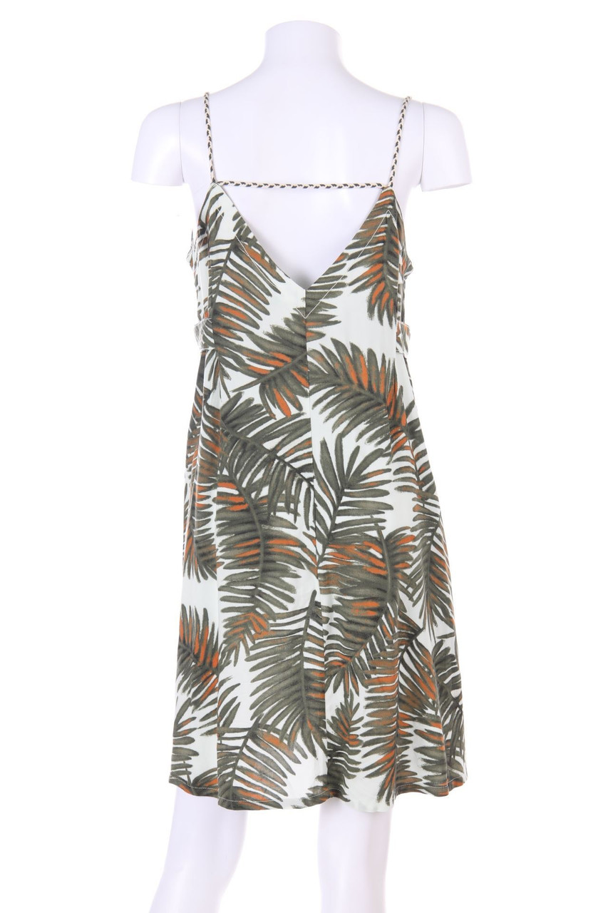 UNITED COLORS OF BENETTON - Kleid mit Tropical Print - S