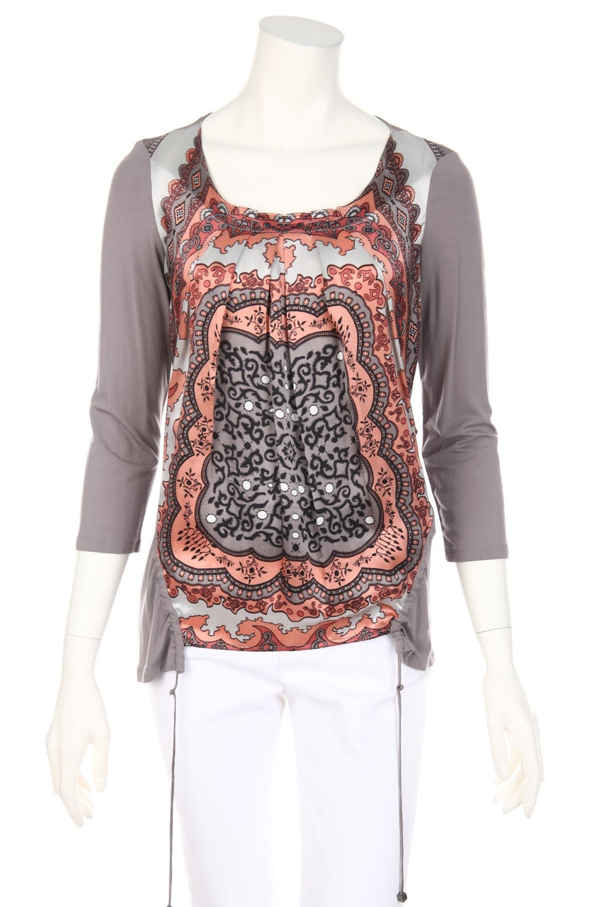 LIU JO - Bluse mit 3/4-Ärmel mit Seide - D 38