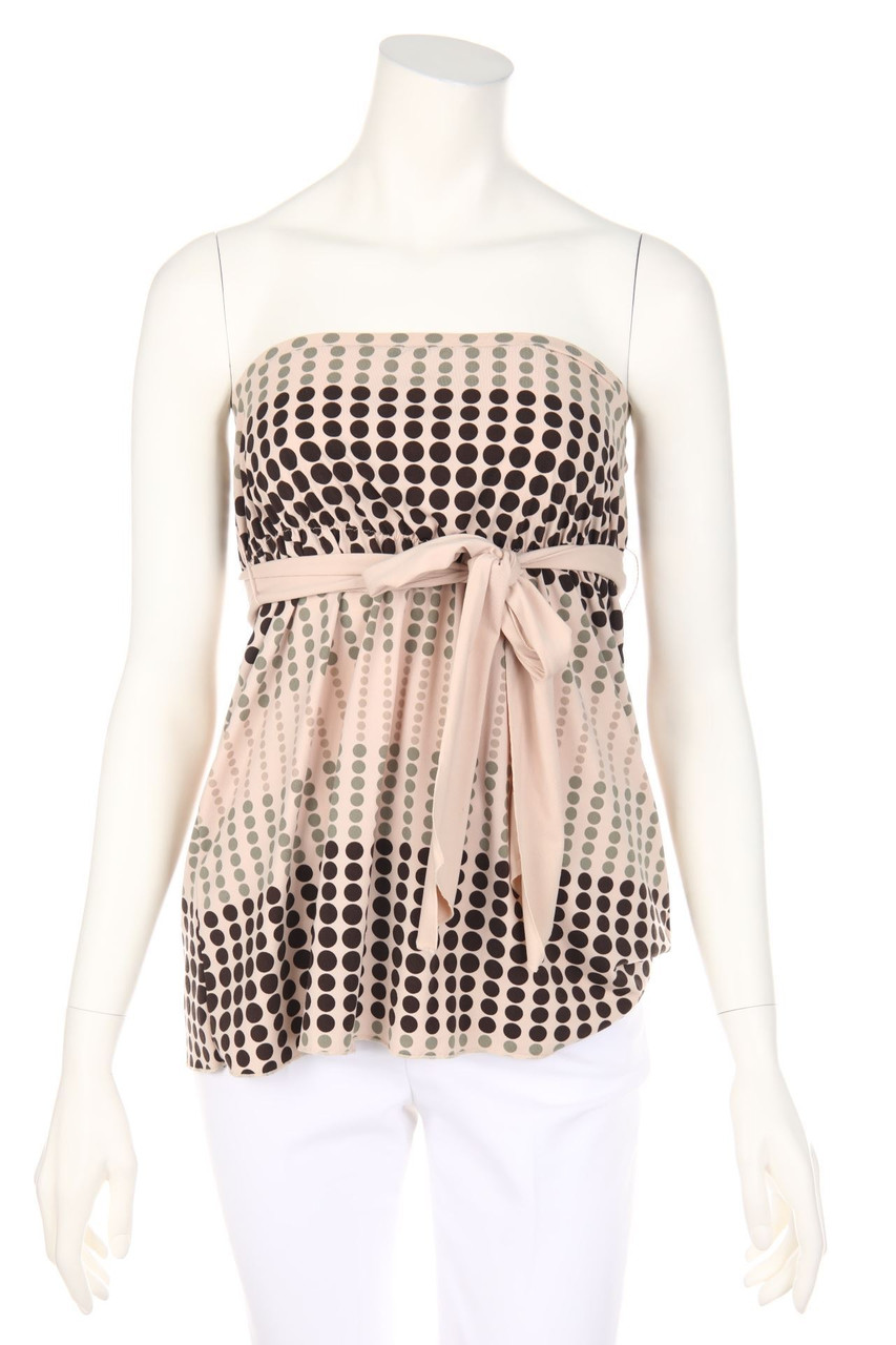 DKNY JEANS - Bandeau-Top mit Logo-Stickerei - XS