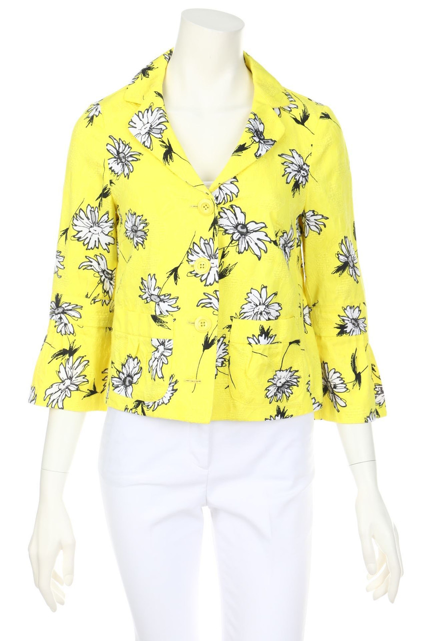 Max Mara - Blazer mit Blumen-Print - D 36