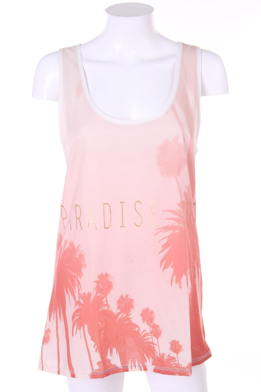 promod - Blusentop mit Statement-Print - M