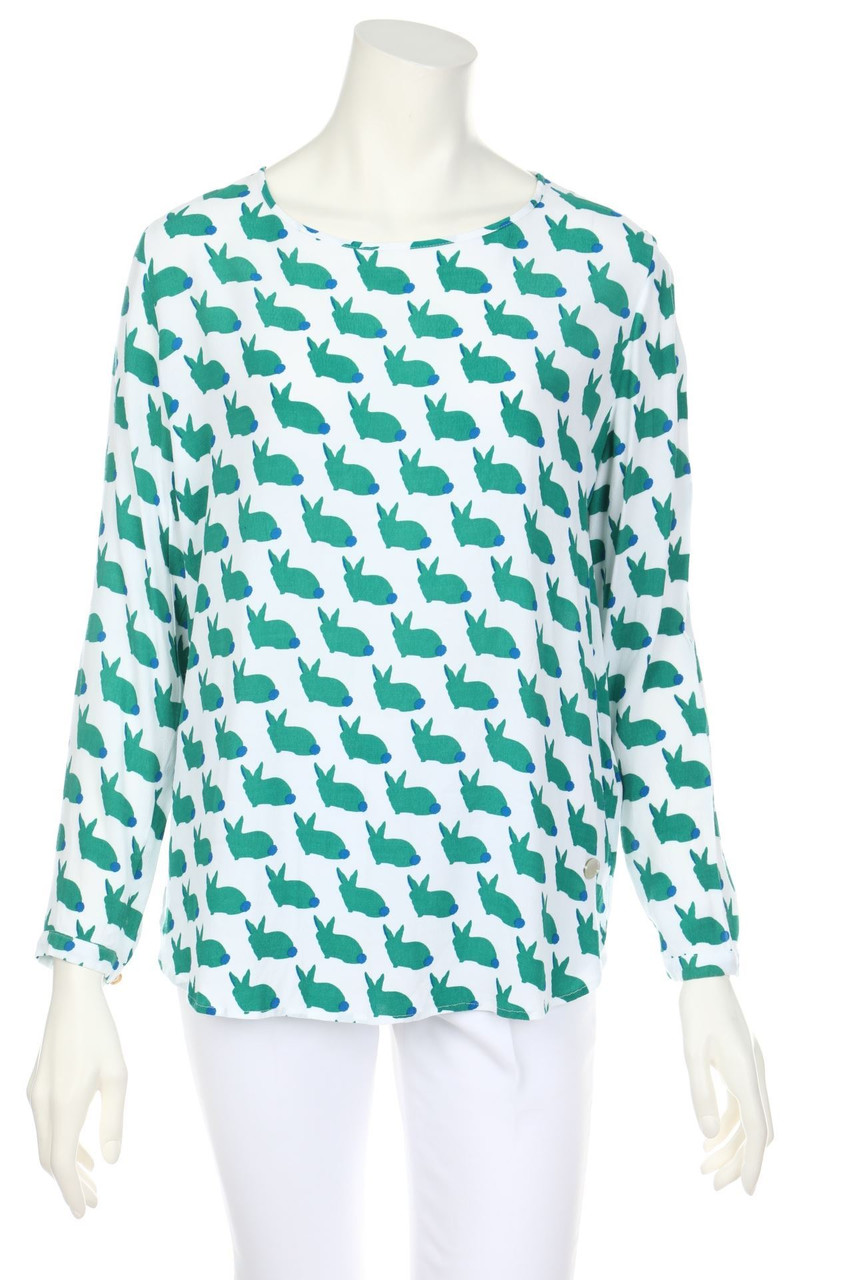 LIEBLINGSSTÜCK - Bluse mit Print - D 38