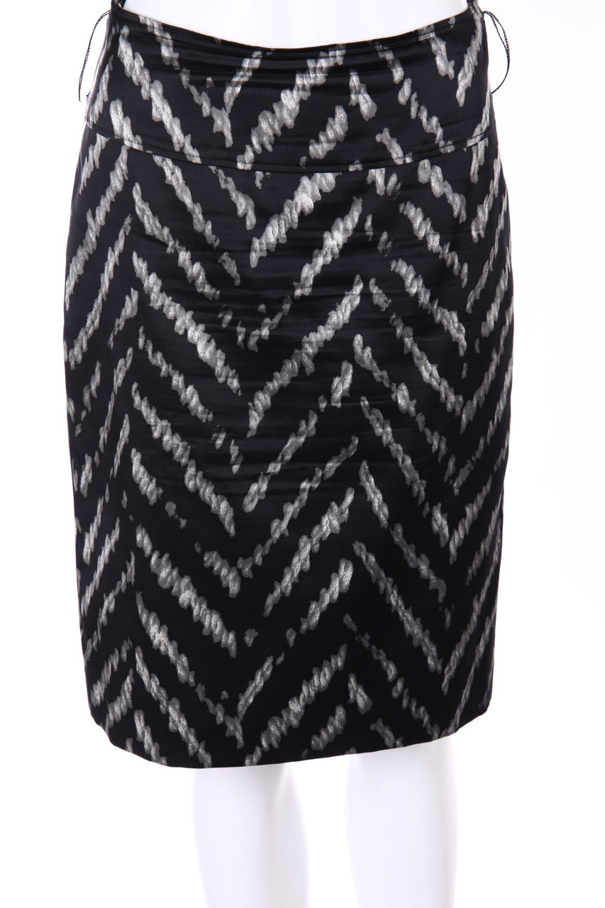 ST.EMILE - Silk-Skirt with Print - D 34